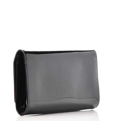 Louis Vuitton Patent Neo Sobe Louise EW Clutch Black 3 of 6