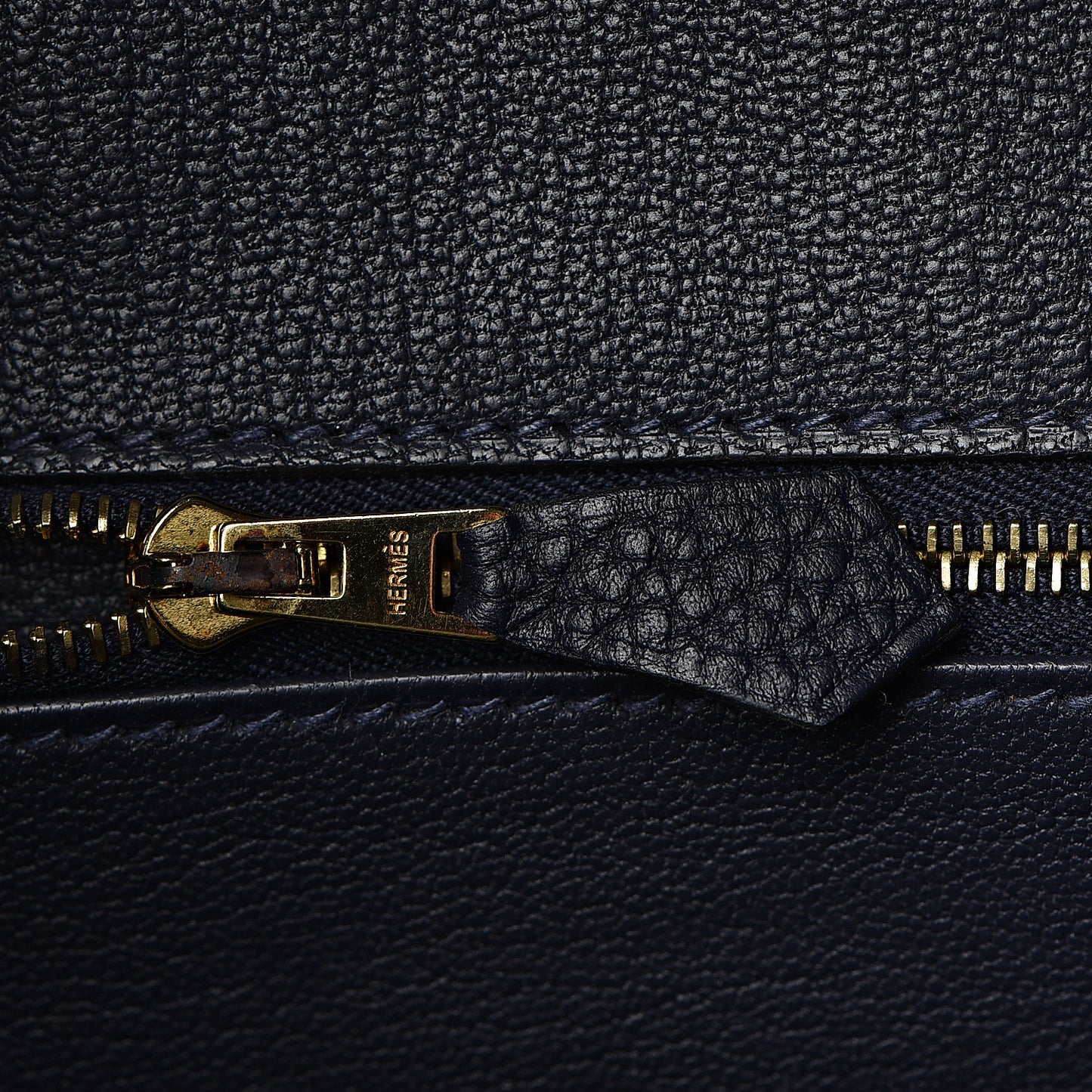 Togo Birkin 35 Bleu Nuit