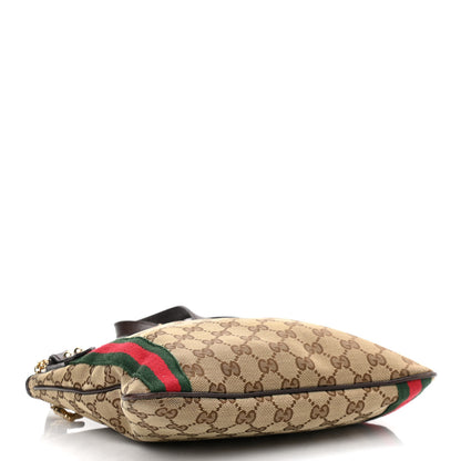 Gucci Monogram Web Jolicoeur Charms Messenger Dark Brown 4 of 11