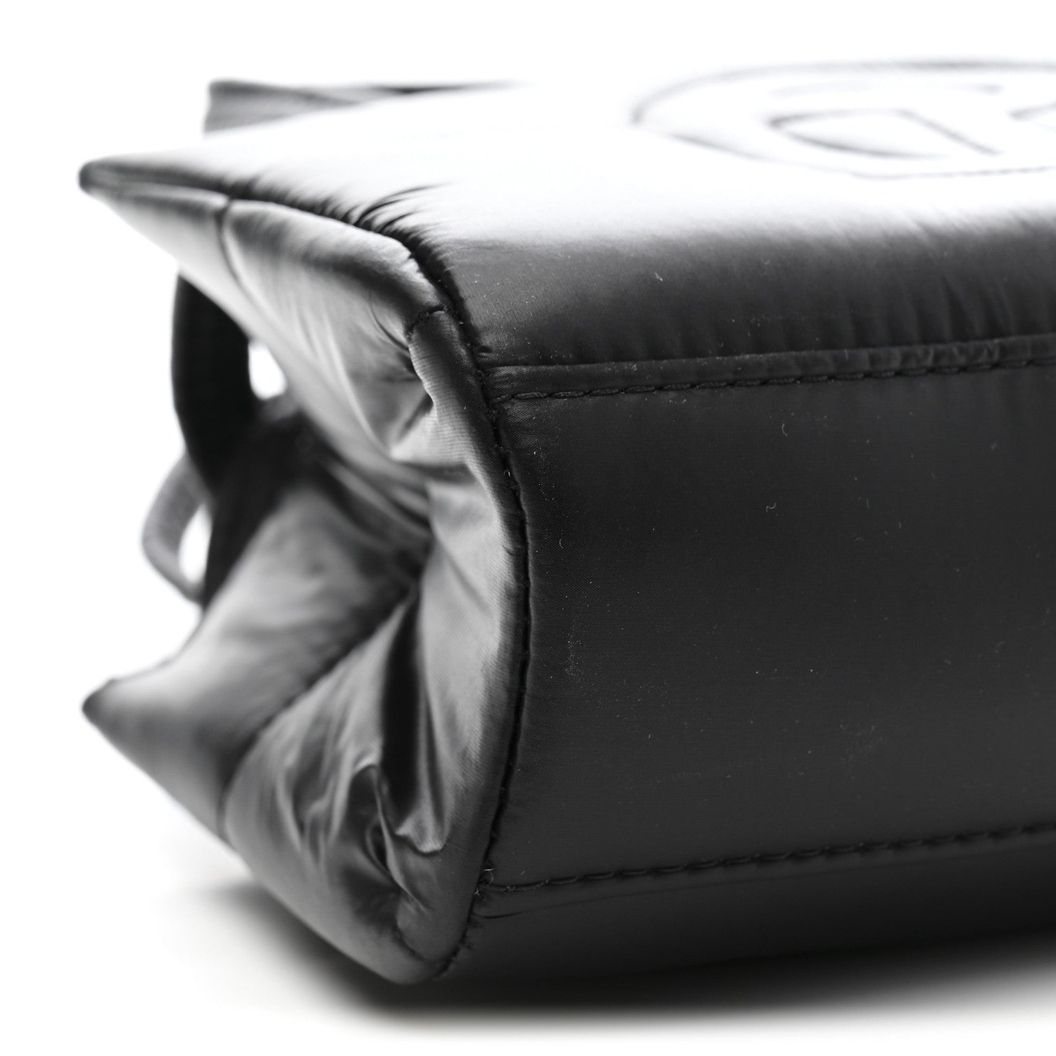 Telfar Nylon Small Puff Shopping Bag Black 10 of 11