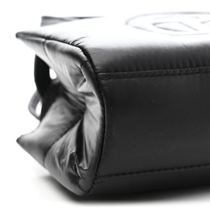 Telfar Nylon Small Puff Shopping Bag Black 10 of 11