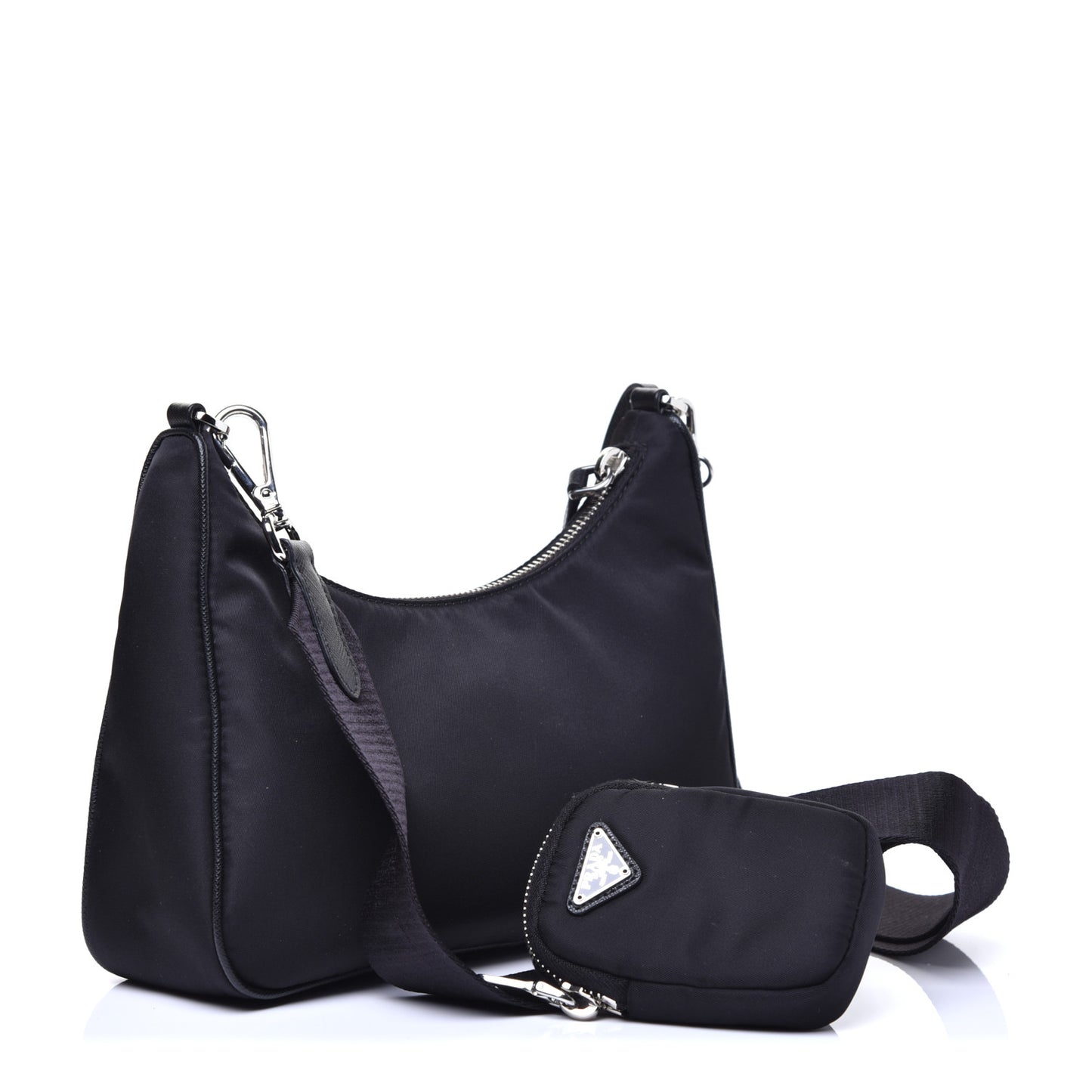 Nylon Re-Edition 2005 Shoulder Bag Black