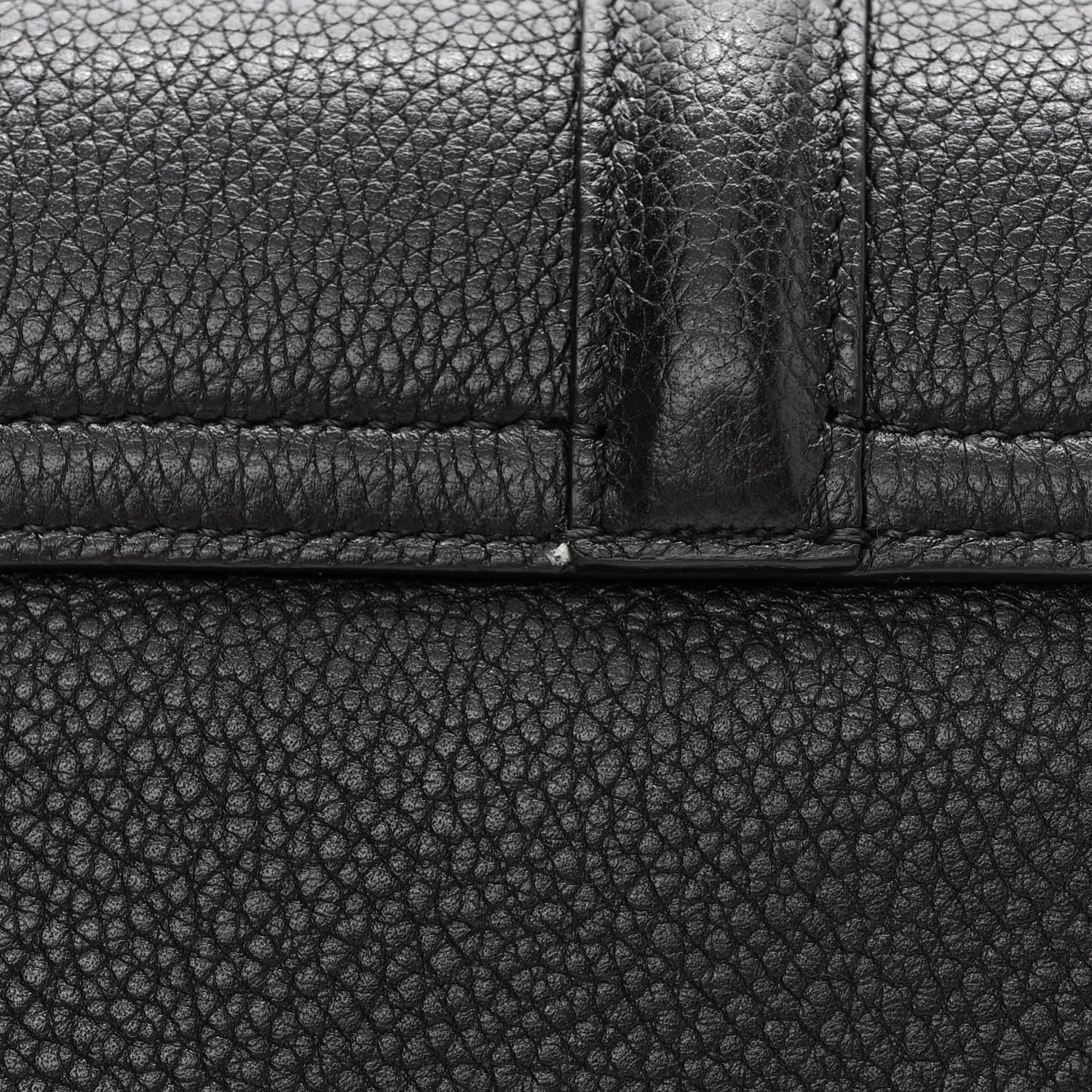 Celine Grained Calfskin Teen Soft 16 Shoulder Bag Black 10 of 10