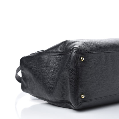 Chanel Calfskin Cerf Executive Shopper Tote Black 7 of 15