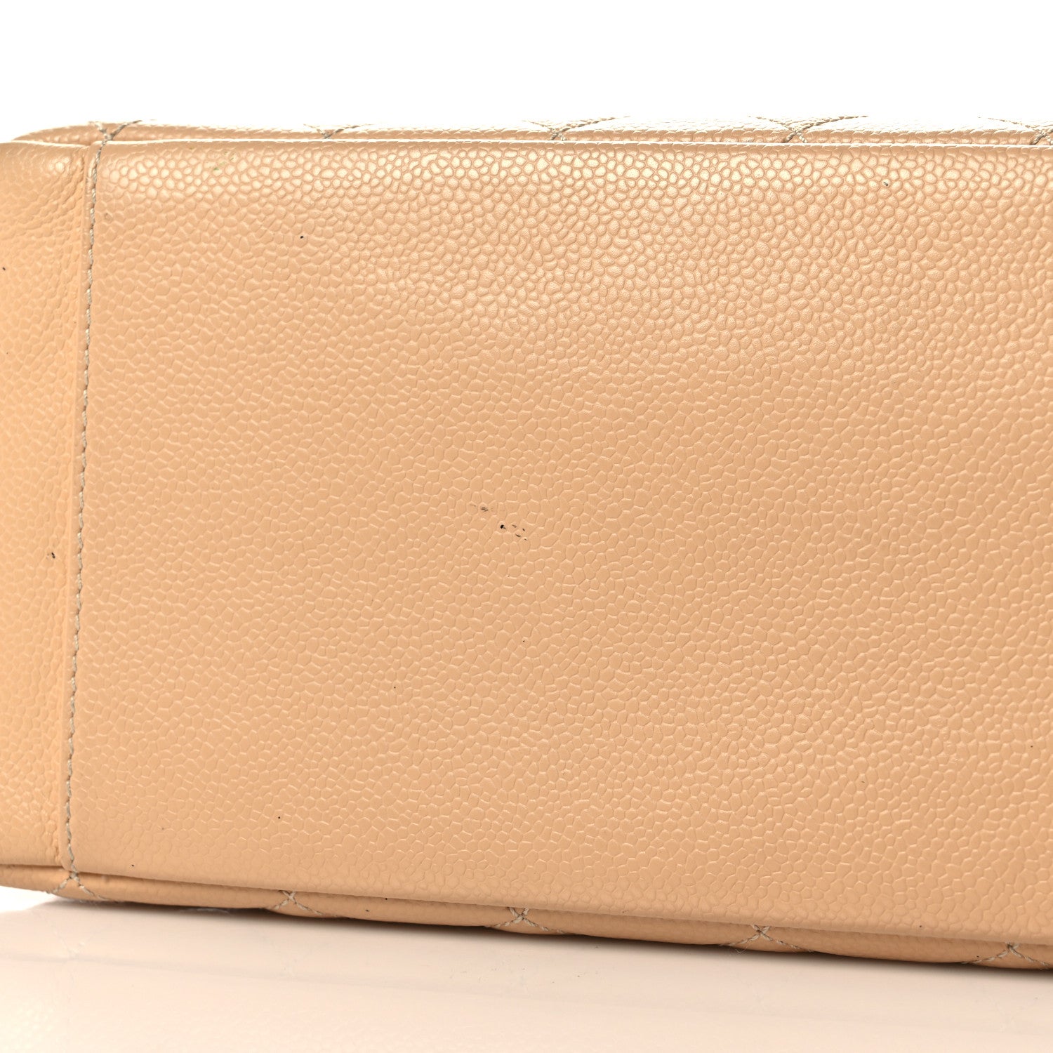 Chanel Caviar Quilted Grand Shopping Tote GST Beige 19 of 20