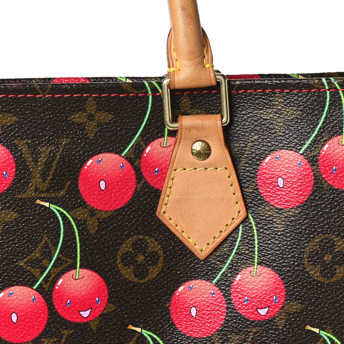 Monogram Cerises Sac Plat
