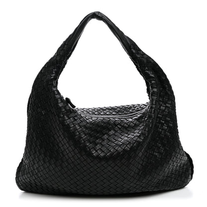 Bottega Veneta Nappa Intrecciato Large Veneta Hobo Black 1 of 8