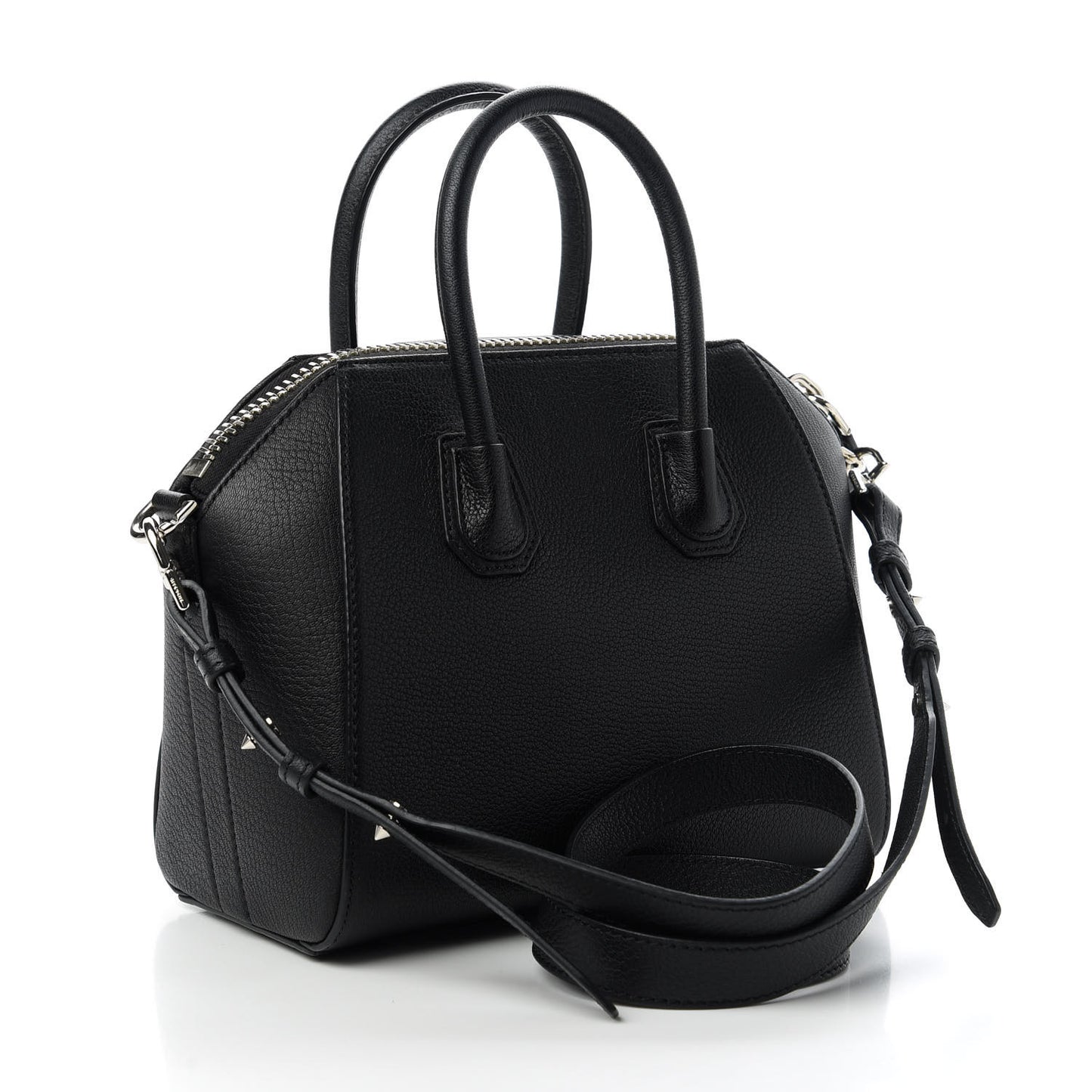 Sugar Goatskin Mini Antigona Black