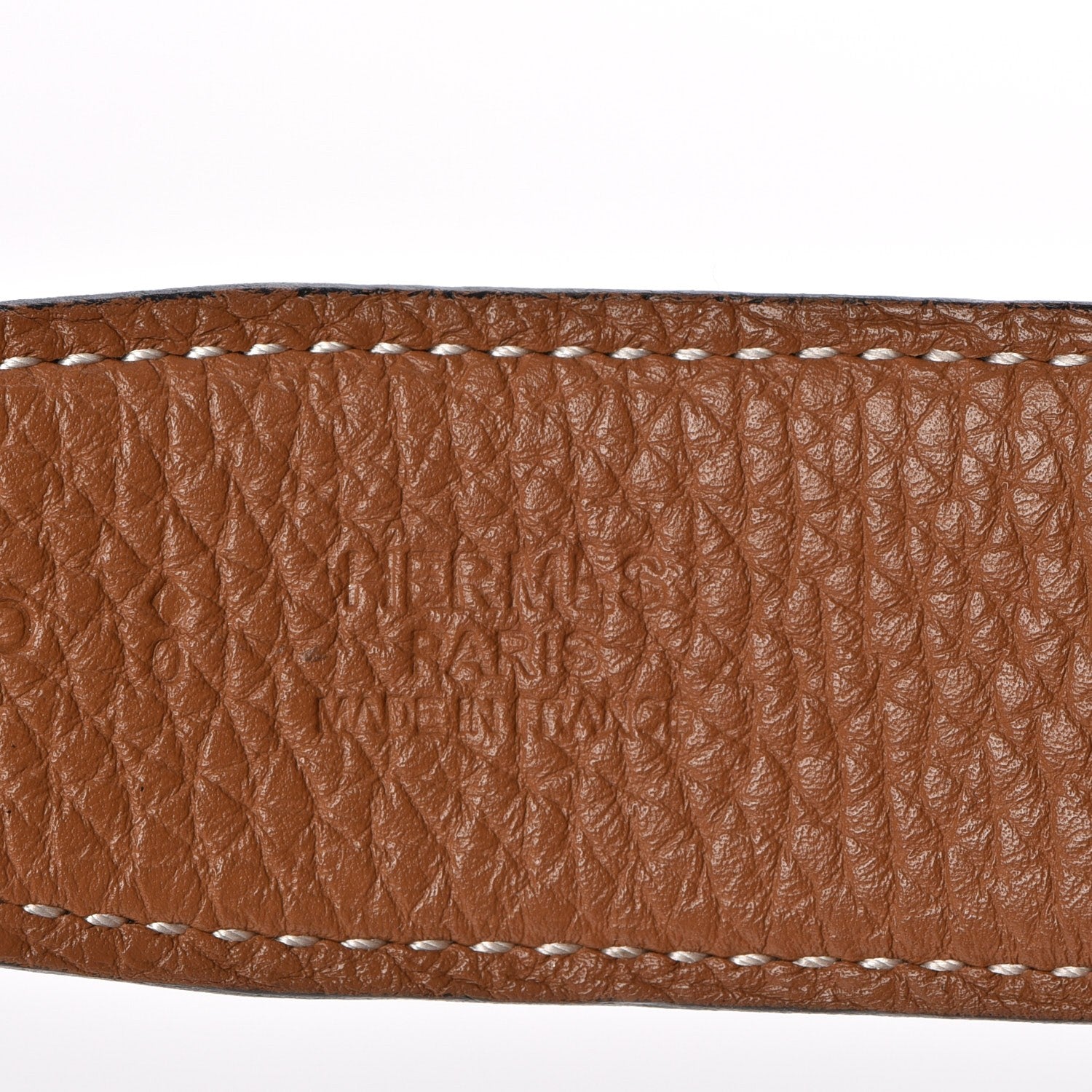 Hermes Box Togo 32mm H Belt 80 Black Gold 10 of 13