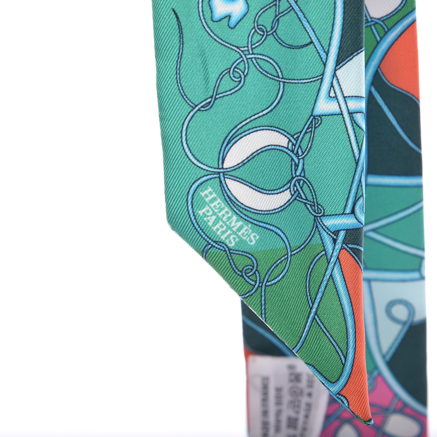 Hermes Silk Coup De Fouet Au Bloc Twilly 5 of 5