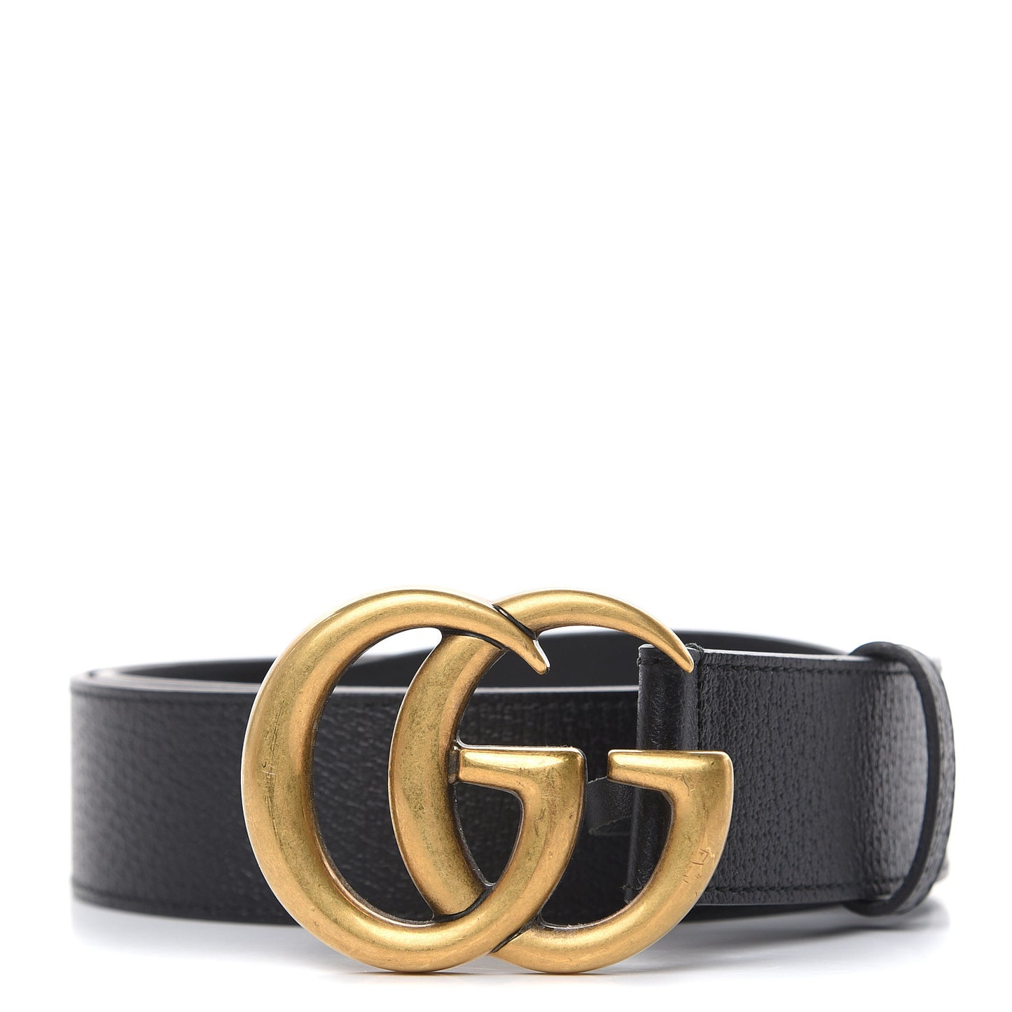 Textured Calfskin Double G 40mm Belt 105 42 Black