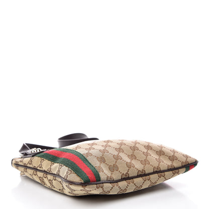 Gucci Monogram Web Jolicoeur Charms Messenger Dark Brown 4 of 10