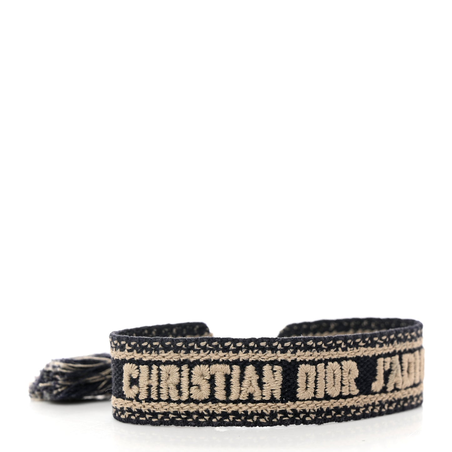 Woven Cotton J'Adior Friendship Bracelet Set Navy