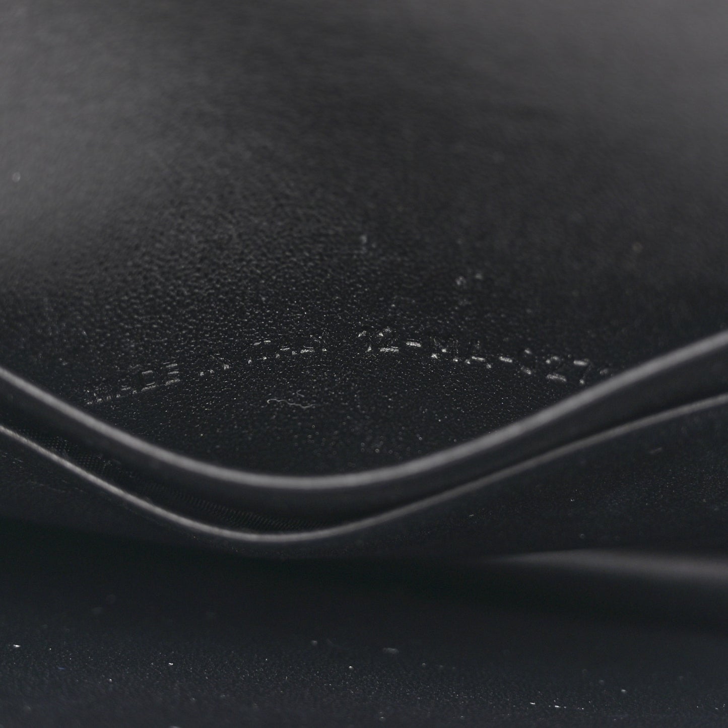 Supple Calfskin Cannage Caro Belt Pouch with Chain Black
