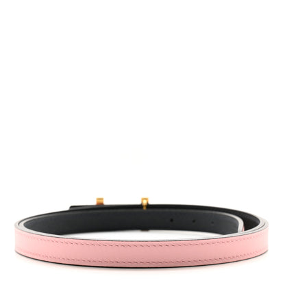 Hermes Epsom Swift 13mm Focus Belt 90 36 Rose Sakura Gris Misty 2 of 6