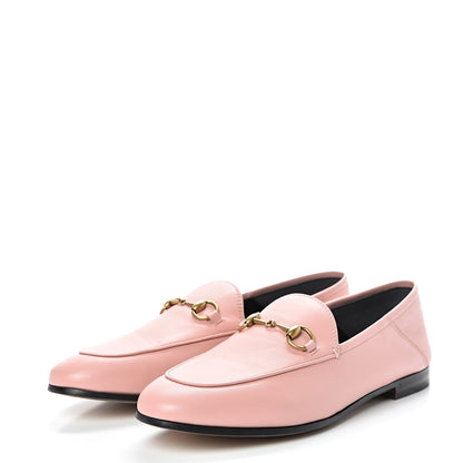 Gucci Lambskin Womens Brixton Horsebit Loafers 39 Perfect Pink 3 of 8