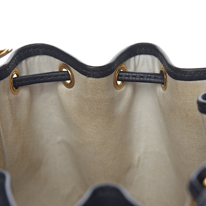 Louis Vuitton Mini Monogram Noelie Blue 12 of 28