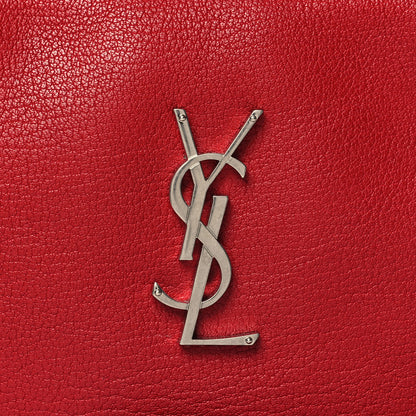 Saint Laurent Lambskin Monogram Lou Camera Bag Eros Red 9 of 10