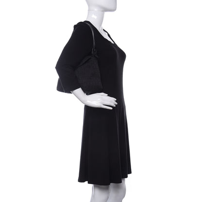 Fendi Zucchino Mama Baguette Black 2 of 10