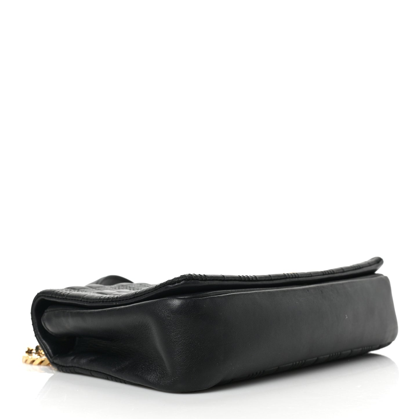 Lambskin Quilted Lola Bag Black