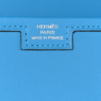 Hermes Swift Jige Elan 29 Clutch Bleu Zanzibar 6 of 9