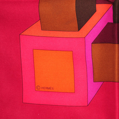 Hermes Silk Perspectives Cassandre Scarf 70 3 of 6