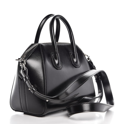 Givenchy Shiny Lord Calfskin Mini Antigona Black 3 of 7
