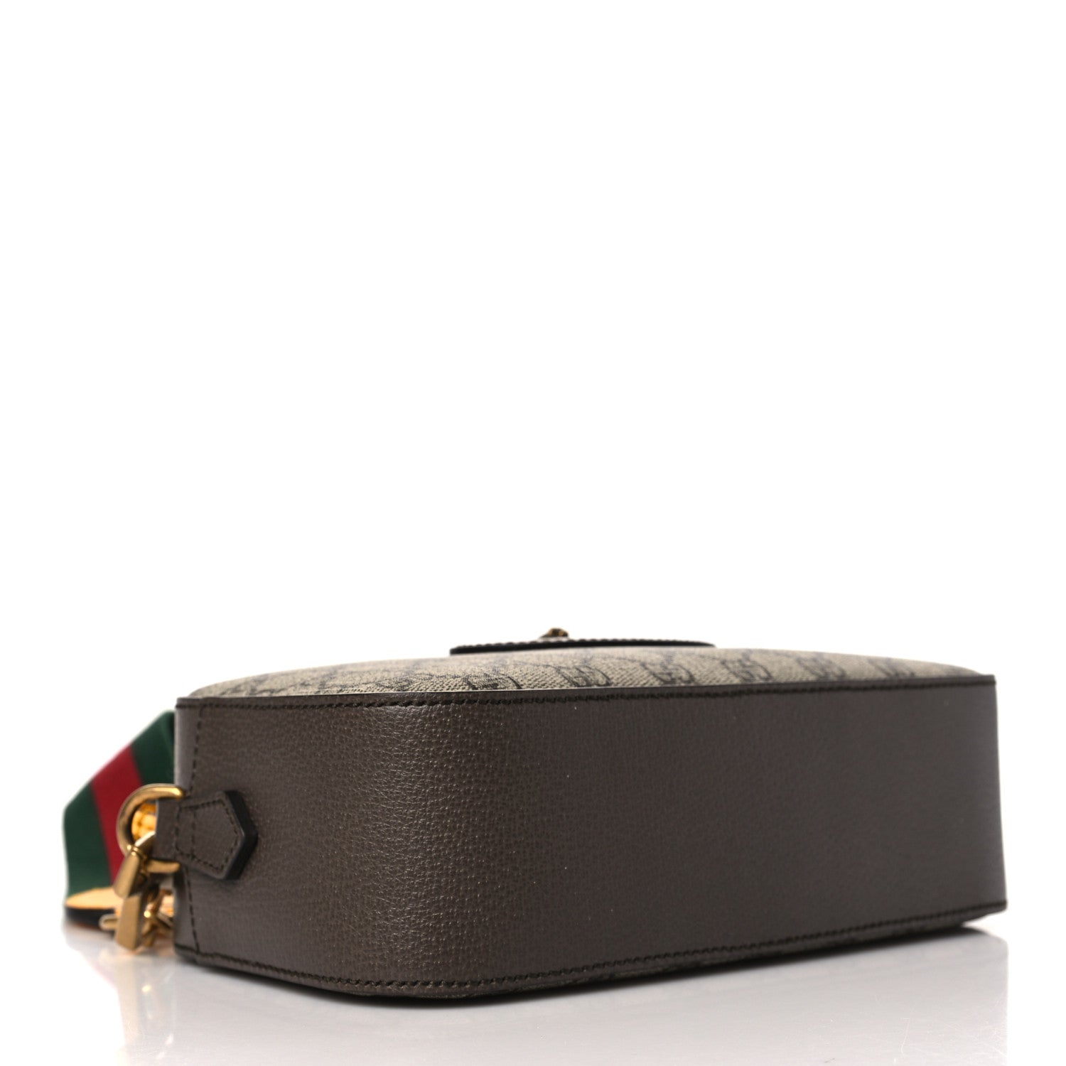 Gucci GG Supreme Monogram Web Neo Vintage Shoulder Bag Beige New Acero Crop 4 of 9