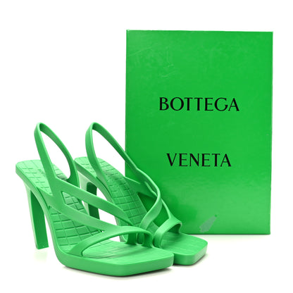 Bottega Veneta Rubber Jimbo Slingback Sandals 41 Truf 2 of 8