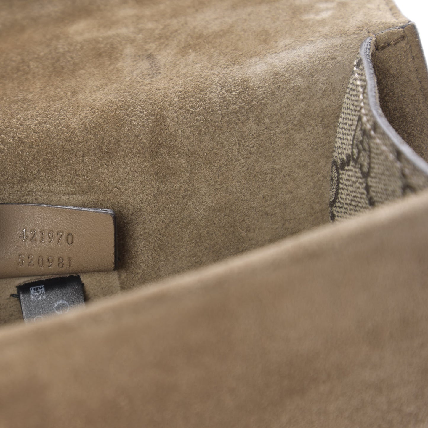GG Supreme Monogram Mini Dionysus Shoulder Bag Taupe