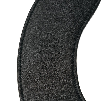 Gucci Snakeskin Waved Web Belt 85 34 Red White Blue 3 of 7