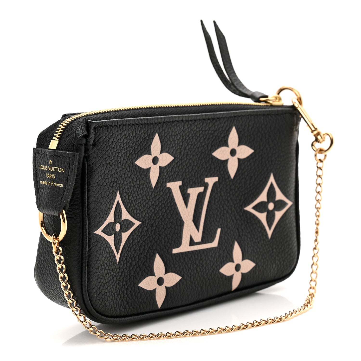 Louis Vuitton Empreinte Monogram Giant Mini Pochette Accessories Black 2 of 10