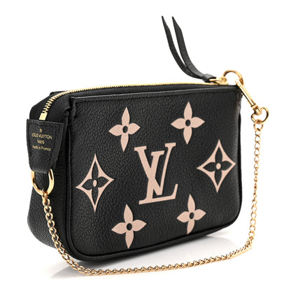 Louis Vuitton Empreinte Monogram Giant Mini Pochette Accessories Black 2 of 10