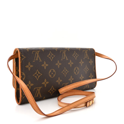 Louis Vuitton Monogram Pochette Twin GM 3 of 15