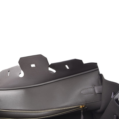 Hermes Togo Birkin 35 Etain 9 of 37
