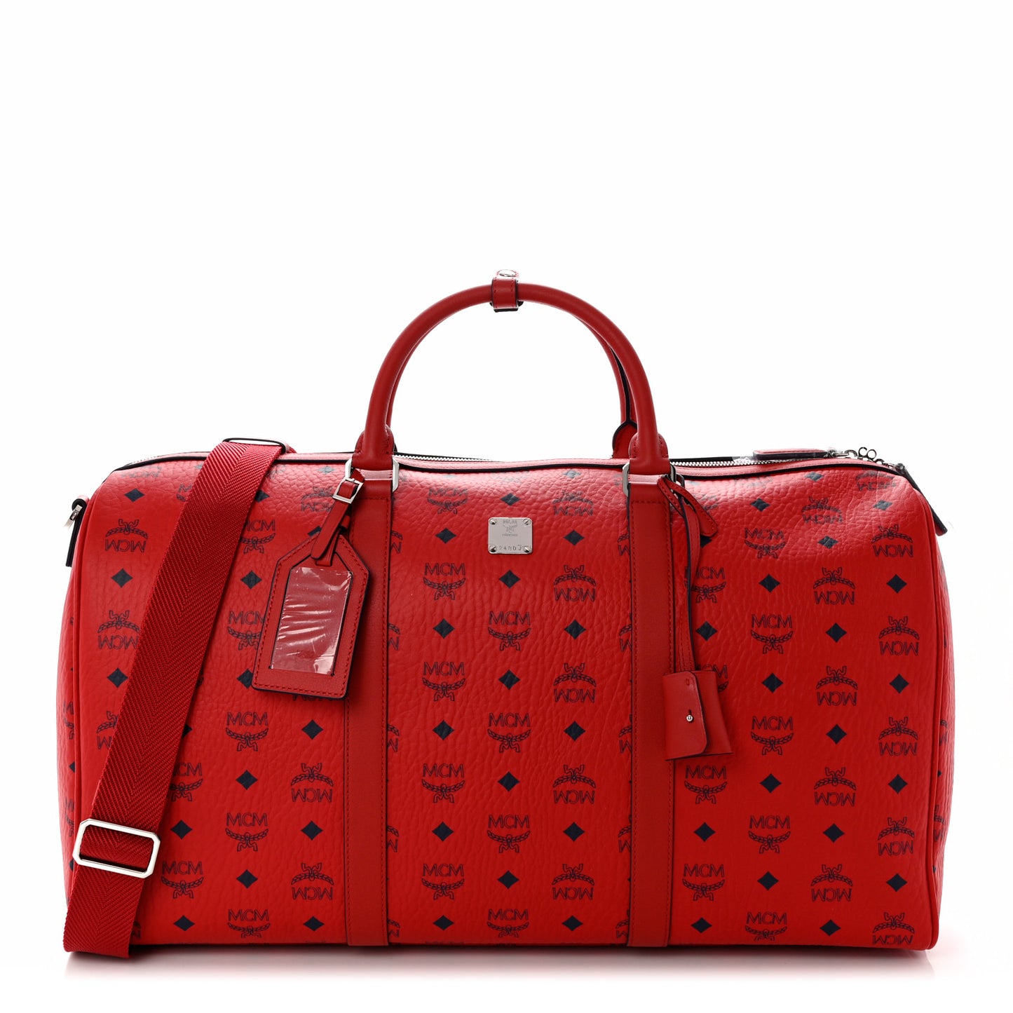 Visetos Large Traveler Weekender Bag Red