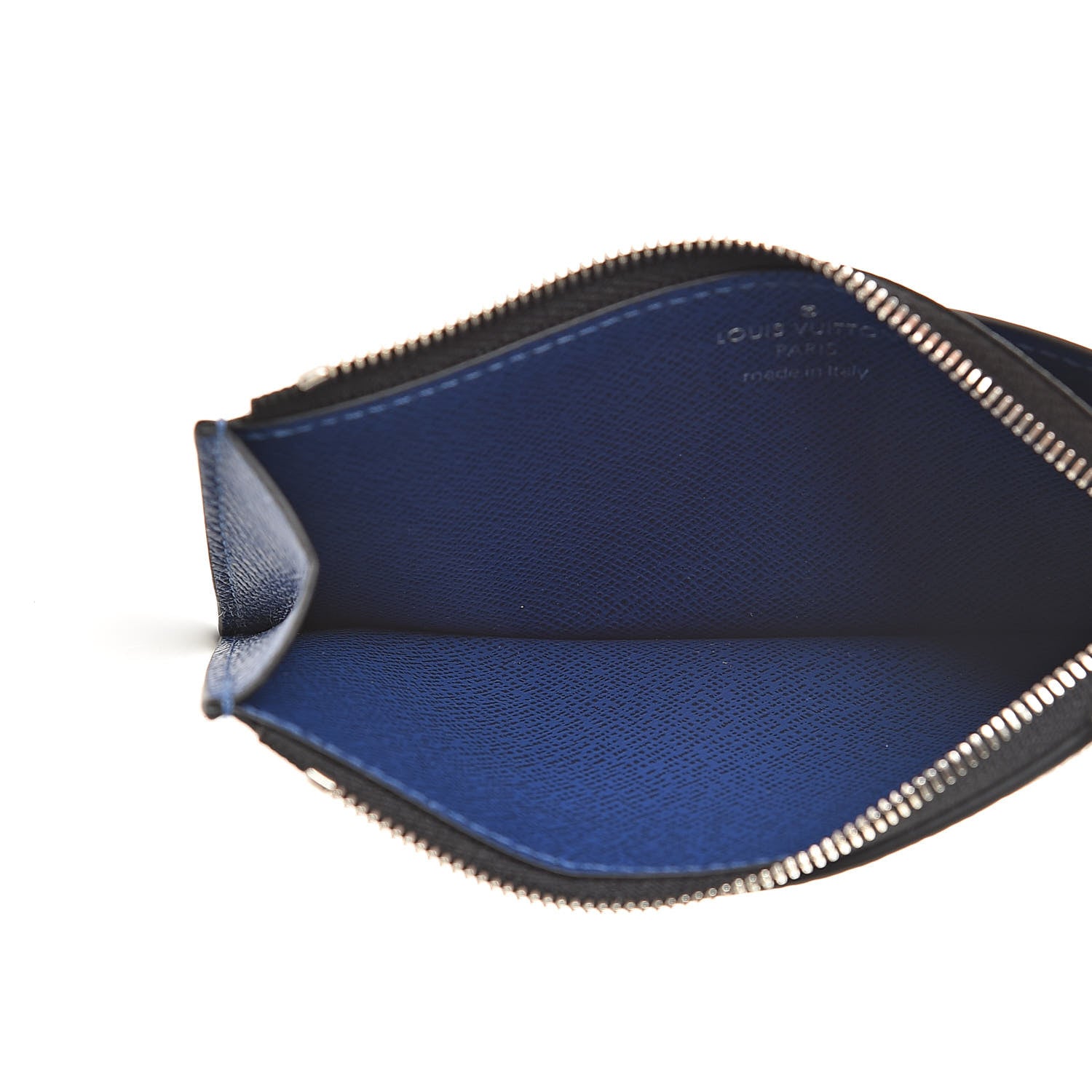 Louis Vuitton Monogram Taiga Coin Card Holder Cobalt 5 of 7