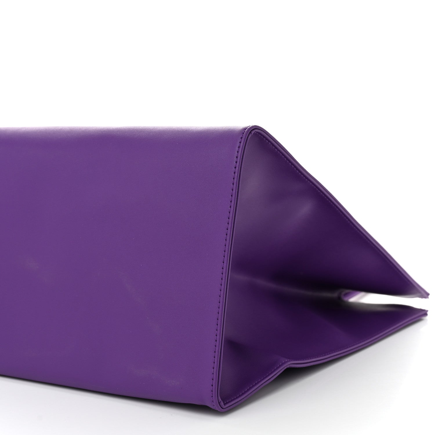 Telfar Vegan Leather Large Shopping Bag Grape 10 of 10