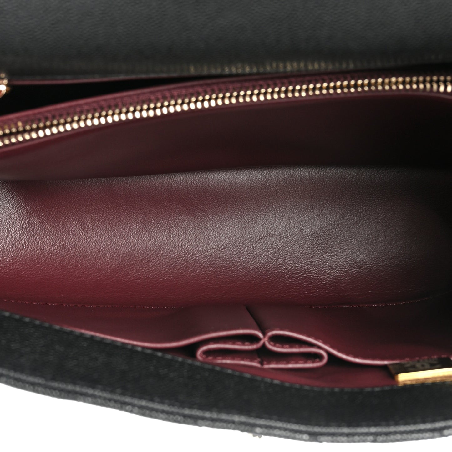 Caviar Quilted Small Coco Handle Flap Black