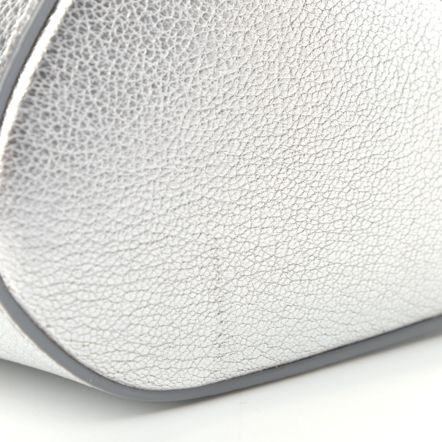 Givenchy Metallic Calfskin Mini Pandora Box Chain Crossbody Bag Silver 6 of 7