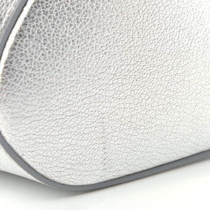 Givenchy Metallic Calfskin Mini Pandora Box Chain Crossbody Bag Silver 6 of 7