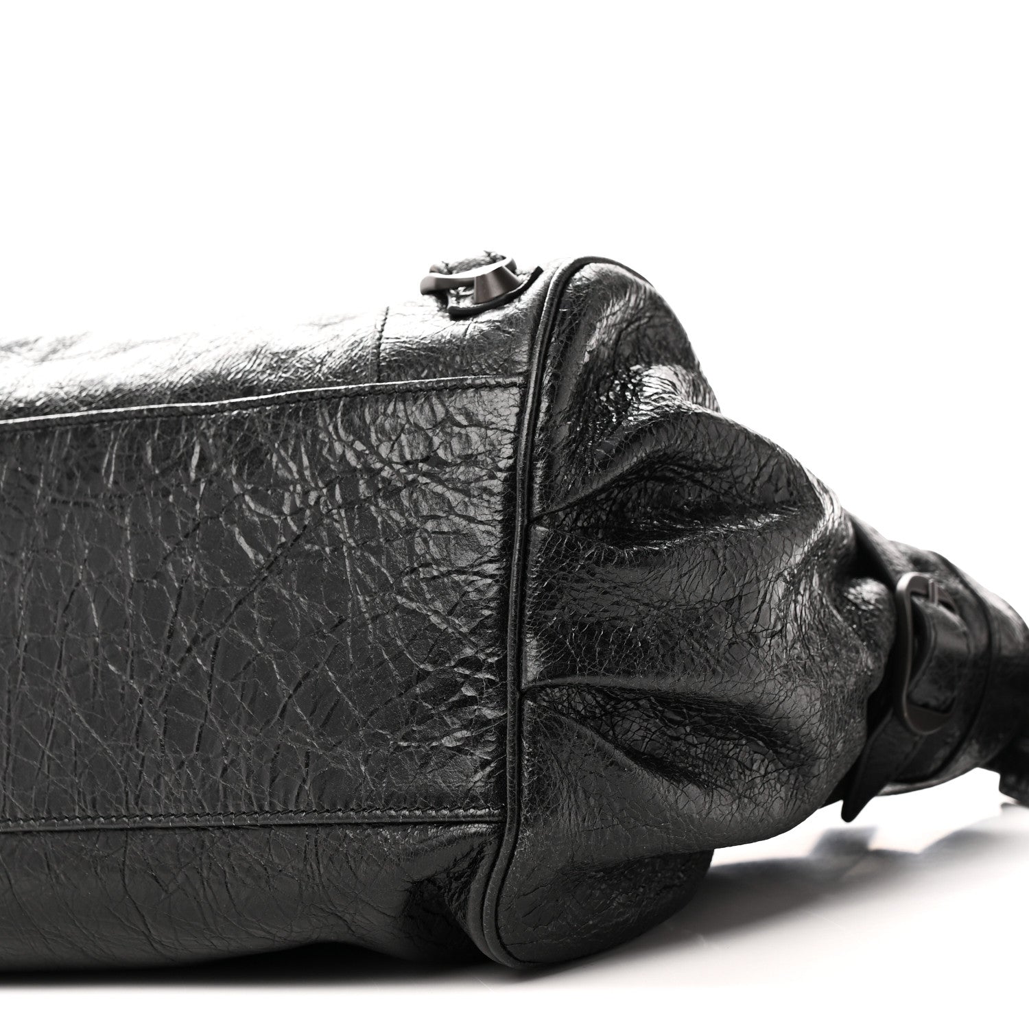 Balenciaga Agneau Arena Classic Hardware East West Le City Black 10 of 10