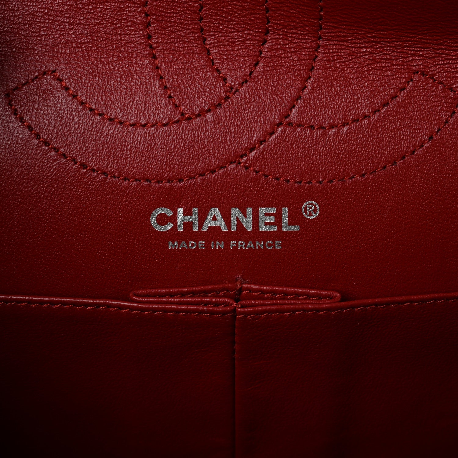 Chanel Aged Calfskin Quilted 2.55 Reissue 226 Flap Red 6 of 13