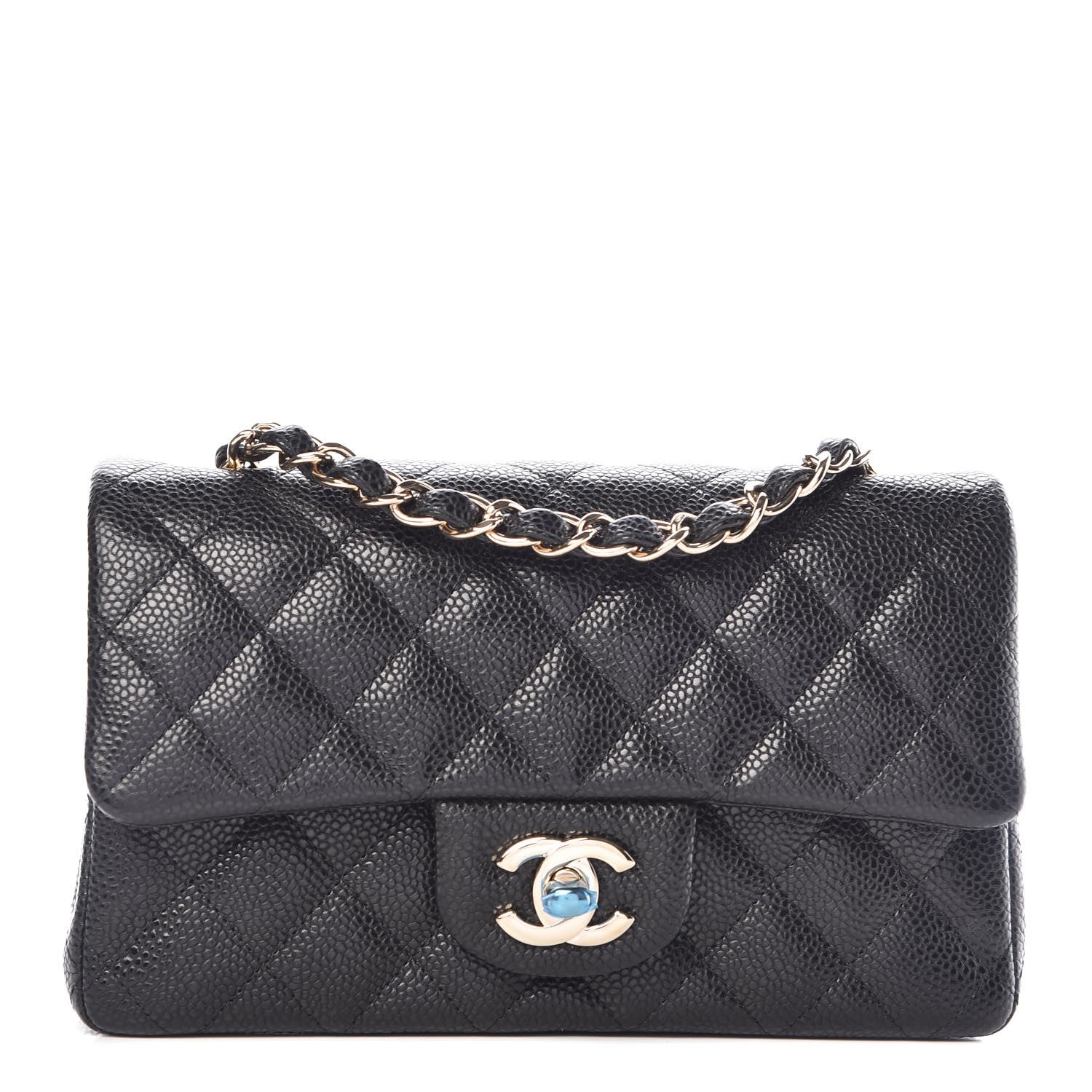 Chanel Caviar Quilted Mini Rectangular Flap Black 1 of 7