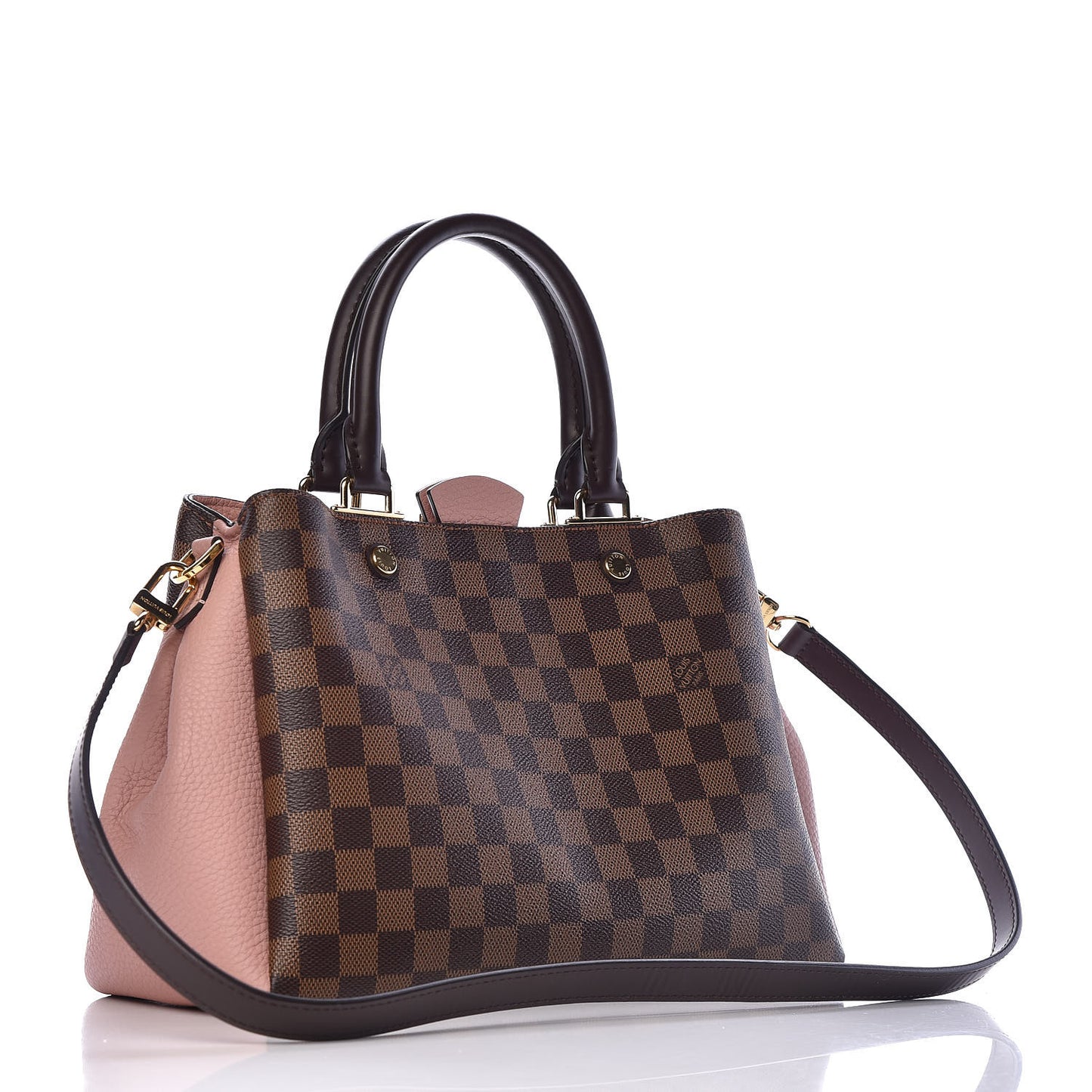 Damier Ebene Cuir Taurillon Brittany Magnolia