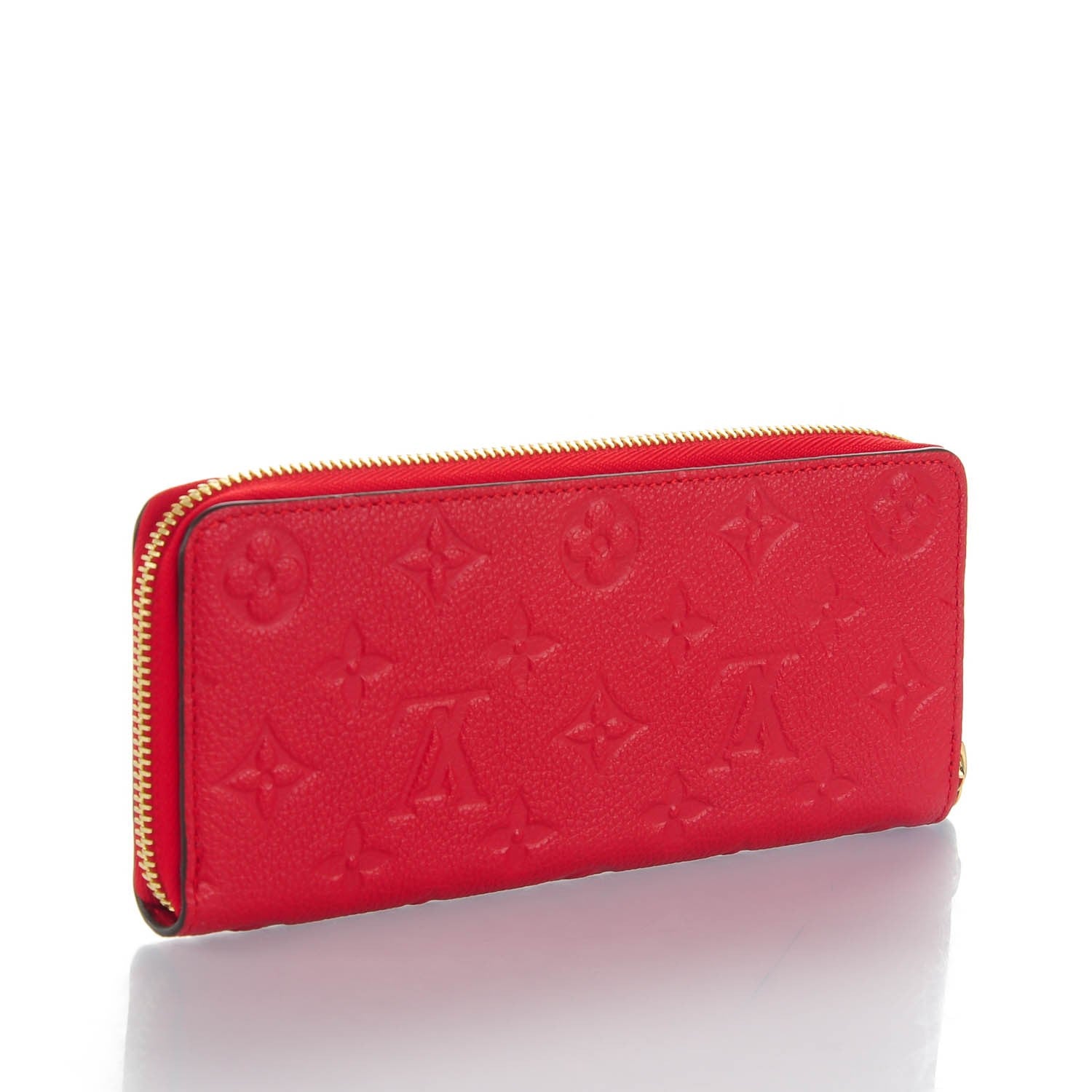 Louis Vuitton Empreinte Clemence Wallet Cherry 3 of 7