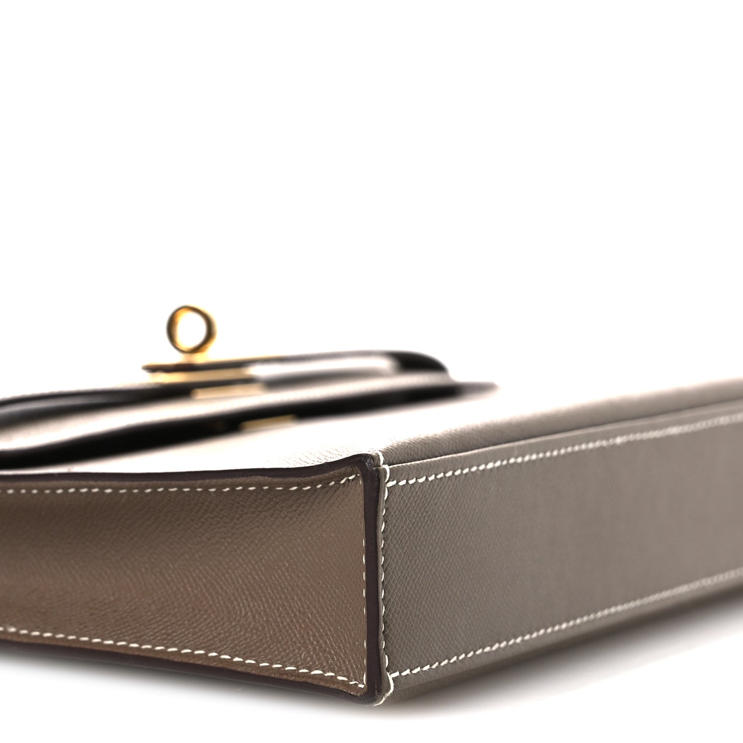Hermes Madame Calfskin Kelly Elan Etoupe 9 of 12
