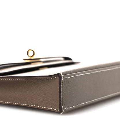 Hermes Madame Calfskin Kelly Elan Etoupe 9 of 12