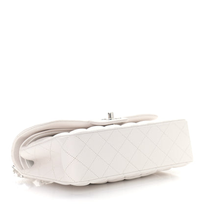 Chanel Caviar Quilted Small Double Flap White 4 of 9