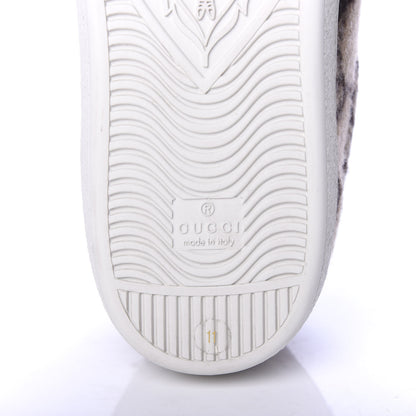 Gucci Covered Wool Big GG Monogram Mens Sneakers 11 Beige Black 7 of 10